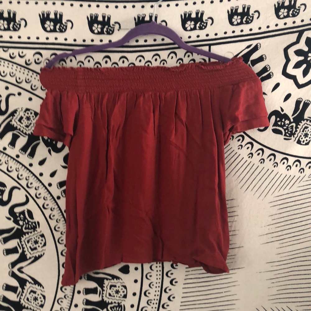 Off the shoulder top